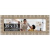 PosterPalooza | 39x13 Wide Bamboo Picture Frame, UV Acrylic, 4 Finishes - Brown, Black, Silver, and Natural - 2 of 4