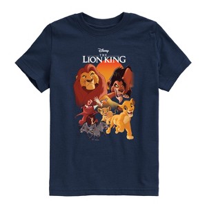 Boys' - Disney - Lion King Poster Short Sleeve Graphic T-Shirt - 1 of 4