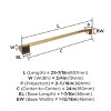 Amerock Blackrock Wall Mounted Towel Bar - 4 of 4