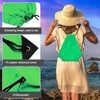 Generic  25Pcs Green Drawstring Backpack Bulk Drawstring Bags String - 3 of 4