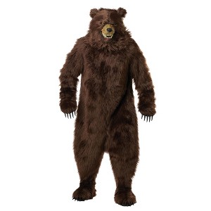 California Costumes Grizzly Bear Deluxe Adult Ani-Motion Costume Mask - 1 of 4