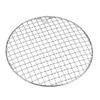 Unique Bargains Stainless Steel Round Cross Wire Barbecue Grill with Legs - 3 of 4