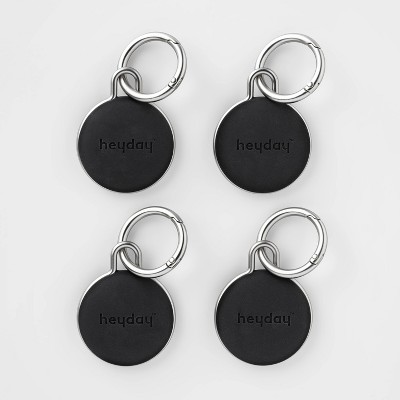 Apple AirTag 4pk Silicone Keychain - heyday™ Black