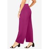 Jessica London Women's Plus Size Everyday Stretch Knit Wide Leg Pant - 4 of 4