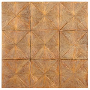 Marlow 31.5" Wood/Resin Wall Decor - WDC5024 - Gold - Safavieh - 1 of 4