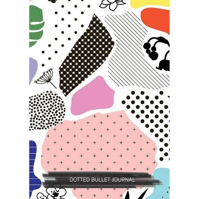 Abstract Multicolor - Dotted Bullet Journal - by  Blank Classic (Paperback)