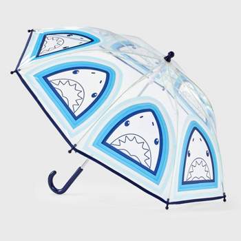 Boys' Shark Printed Stick Umbrella - Cat & Jack™ Clear