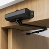 VEVOR Door Closer,Automatic Door Closer Commercial or Residential Use for Door Weights 150 Lbs, Adjustable Size Hydraulic Buffer Door Closers, Black - 2 of 4