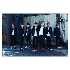 Trends International BTS - SKOOL LUV AFFAIR Framed Wall Poster Prints - 1 of 4