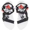 Ladies Minnie Mouse Strap Sandals - Ladies Classic Minnie Mouse Double Strap Sandals - Disney Slip On Sandal Shoes - 2 of 4