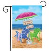 Briarwood Lane Garden Flag 12x18 For Outdoor Beach Bum Summer For Summer Garden Flag Flags For Outside - 2 of 4