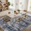 Coucheta Area Rug Living Room Rugs Indoor Soft Fluffy Rug Abstract Carpet for Bedroom Kitchen Dining Room Floor Washable Plush Throw Large Accent Rug - 3 of 4