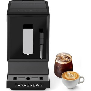 CASABREWS ACAFE Plus, 20 Bar Fully Automatic Espresso Machine, Black - 1 of 4