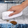 Washable Area Rug – Modern Minimalist Distressed Non-Slip Low Pile Stain-Resistant Floor Carpet for Living Room, Bedroom, Dining - 4 of 4