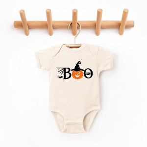 The Juniper Shop Boo Pumpkin Baby Bodysuit - 1 of 3