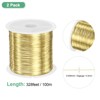 Unique Bargains DIY Crafting Copper Jewelry Beading Wire Roll - 3 of 4