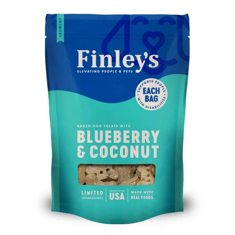 Finley's Blueberry and Coconut Dog Treats, 1 of 11