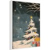 Amanti Art Retro Magazine Christmas tree by Pictufy Studio Canvas Wall Art Print Framed 23-in. W x 33-in. H. - 2 of 4