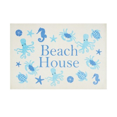 Beachcombers Beach House Indoor Mat