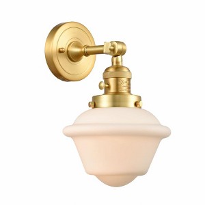 Innovations Lighting Oxford 1 - Light Sconce in  Satin Gold - 1 of 1