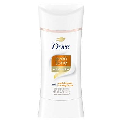 Dove Beauty Even Tone 48-Hour Women's Antiperspirant & Deodorant Stick - Apple Blossom & Mango Butter - 2.6oz
