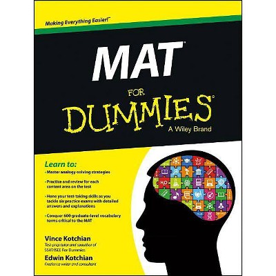 Mat for Dummies - (For Dummies) by  Vince Kotchian & Edwin Kotchian (Paperback)