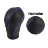 Unique Bargains Car Faux Leather Gear Shift Knob Cover for Infiniti QX50 QX70 2014-2016 - 2 of 4