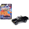 1985 Toyota SR5 Truck Black "Mystery Matinee - Back to the Future" (1985) Movie 1/64 Diecast Model Car by Johnny Lightning - 4 of 4