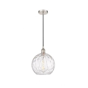 Athens Water Glass - 1 Light Mini Pendant In Industrial Style-12.75 Inches Tall and 10 Inches Wide - 1 of 1