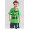 Teenage Mutant Ninja Turtles 3 Piece Outfit Set: T-Shirt Tank Top Shorts - image 2 of 4