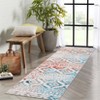 Washable Modern Stripe Rugs for Living Room Non Slip Indoor Thin Ultra Soft Carpet Abstract Low Pile Lightweight Area Rugs Room Decor - 3 of 4
