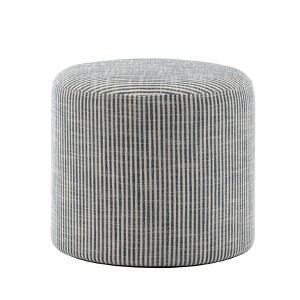 19" Round Pouf Ottoman - WOVENBYRD - 1 of 4