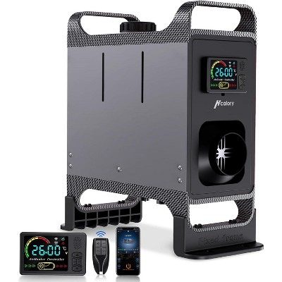 HCALORY Rapid Heating 5KW-8KW Diesel Heater with Bluetooth Control & Silent Operation