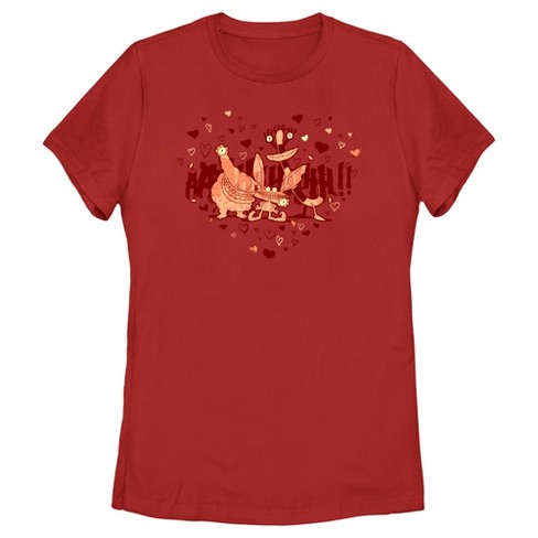 Women's Aaahh!!! Real Monsters Group Hearts T-Shirt - image 1 of 4