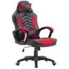 NicBex Adjustable Office Chair Modern PU Leather Ergonomic Massage Chair Gaming Chair with 6 Vibration Points, Heating Function for Office, Study - 2 of 4