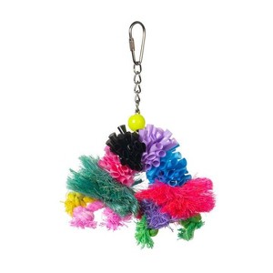 Prevue Pet Products 62636 Calypso Creations Over The Rainbow Bird Toy, Multi, Medium - 1 of 3