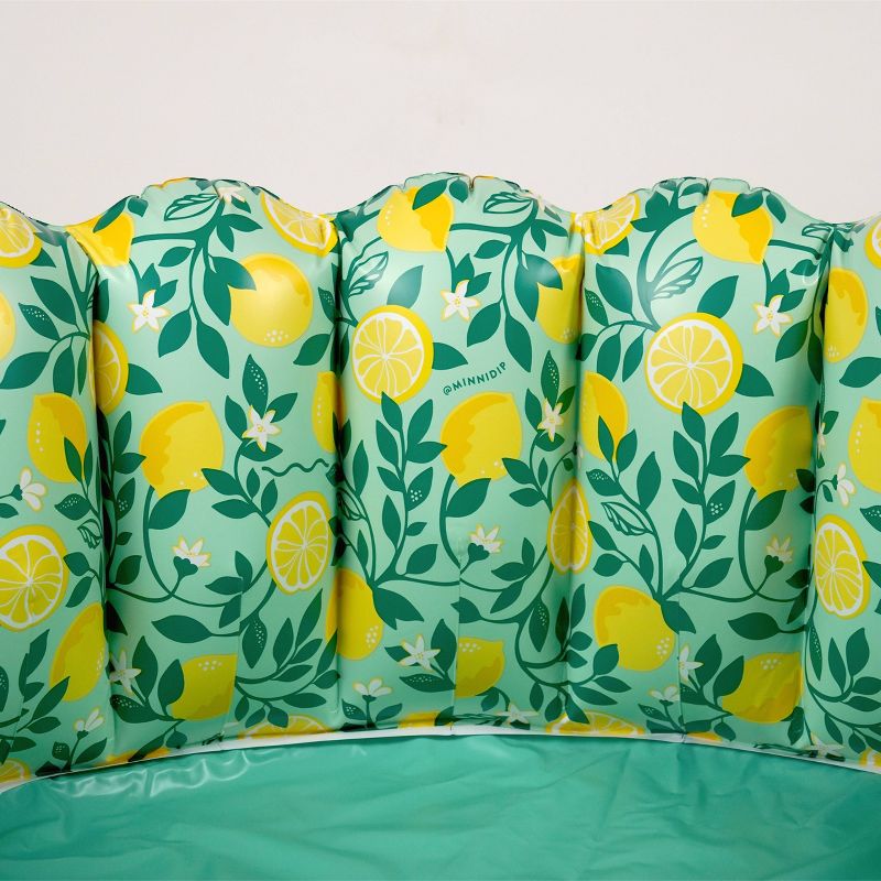 MINNIDIP Tufted Pool - Striped Limone, 4 of 10