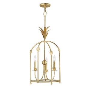 Maxim Lighting Paloma 3 - Light Chandelier in  Gold Leaf - 1 of 1