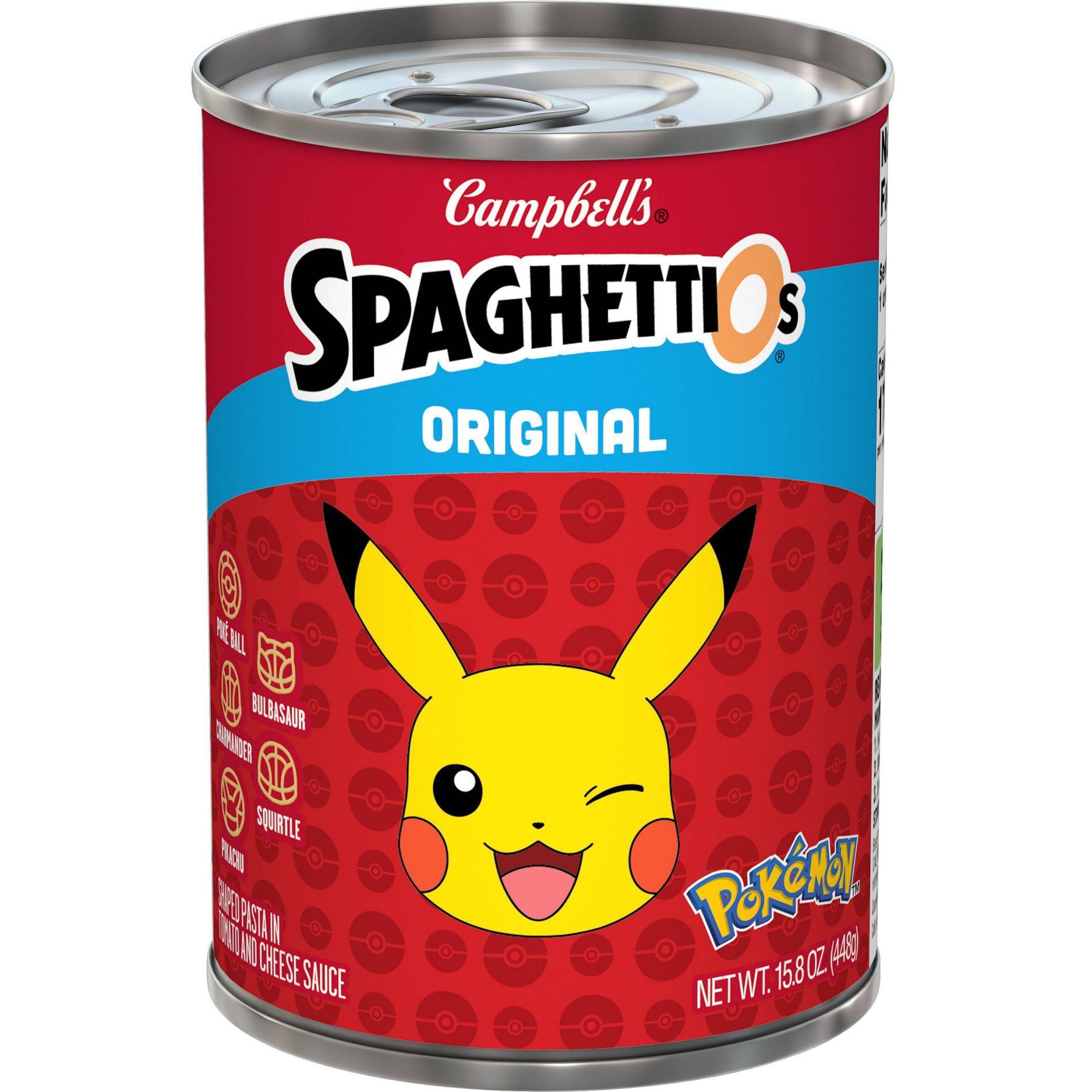 SpaghettiOs Original Pokémon Shapes Canned Pasta - 15.8oz