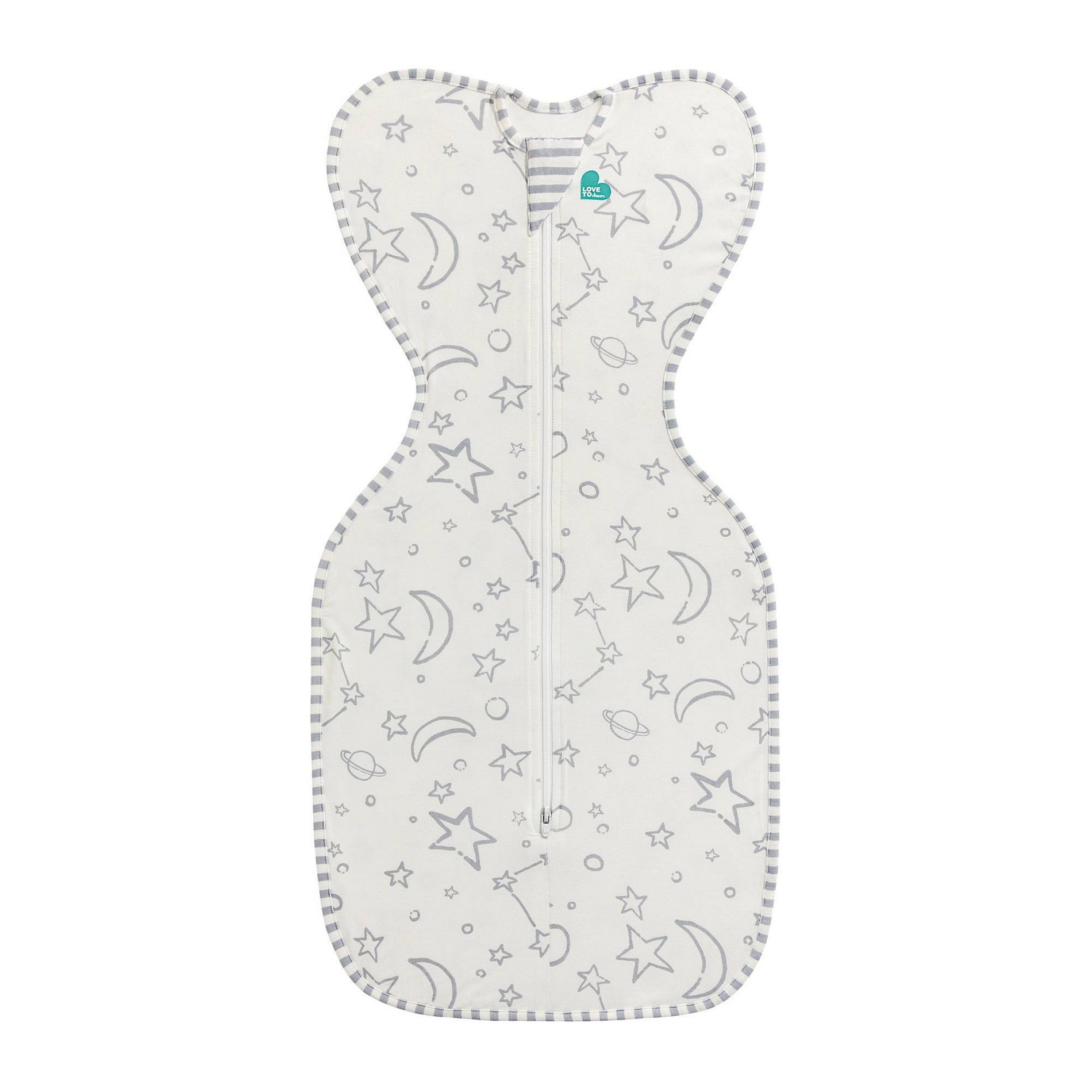 Love to Dream Swaddle Up Sleep Sack- Bamboo 1.0 TOG - Stars & Moon - S
