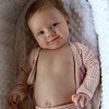 Bonsie Skin to Skin Babywear - Footie - Berry Twist - 3 of 4