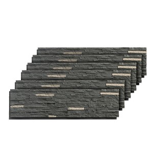 High-Density Polyurethane Faux Stone Siding Panels for Interior Exterior Decor Covering Rock Panel PU Stone - 1 of 4
