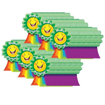 Creative Teaching Press® Happy Birthday, Ribbon Award, 36 Per Pack, 6 Packs