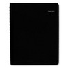 DayMinder Four-Person Group Daily Appointment Book, 11 x 8, Black Cover, 12-Month (Jan to Dec): 2025 - 3 of 4