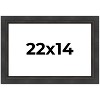 PosterPalooza | Traditional Black Picture Frame - UV Acrylic, Backing Board, Hanging Hardware Included - 2 of 4
