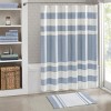 ChicFurnit Bath Rug and Mat Plush Cotton Reversible Rug for Bathroom Relaxation, Blue, 45"*27"*0.5" - 2 of 4