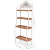 vidaXL Freestanding Shelving Unit 23.2"x13.8"x66.1" - 3 of 4