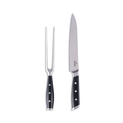 All-Clad 8 Inch Knife & 6 Inch Fork, Forged Knives Carving Set