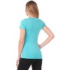 Rekucci Short Sleeve Scoop Neck Stretch T-Shirt for Women - 3 of 3