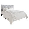 ChaletPosh Twin Size Upholstered Bed - 3 of 4